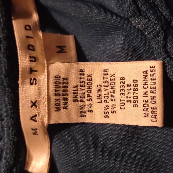 Max Studio Fit and Flare Sleeveless Dress Size Medium - Picture 5 of 6